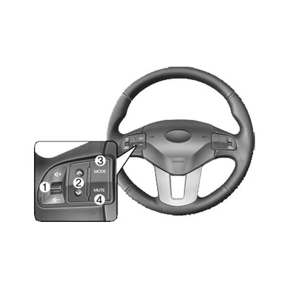 Steering wheel switches